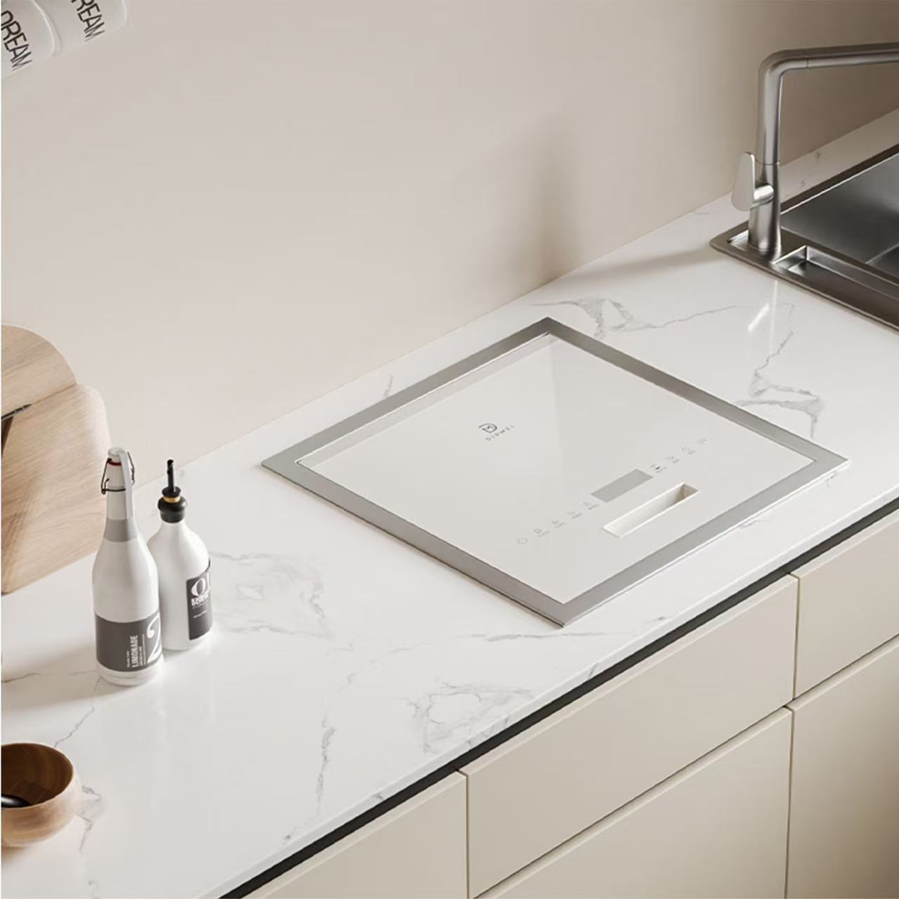 Countertop Dishwasher Mini Compact - 미니 테이블형 식기세척기, 4인용, 1780W, 소형,